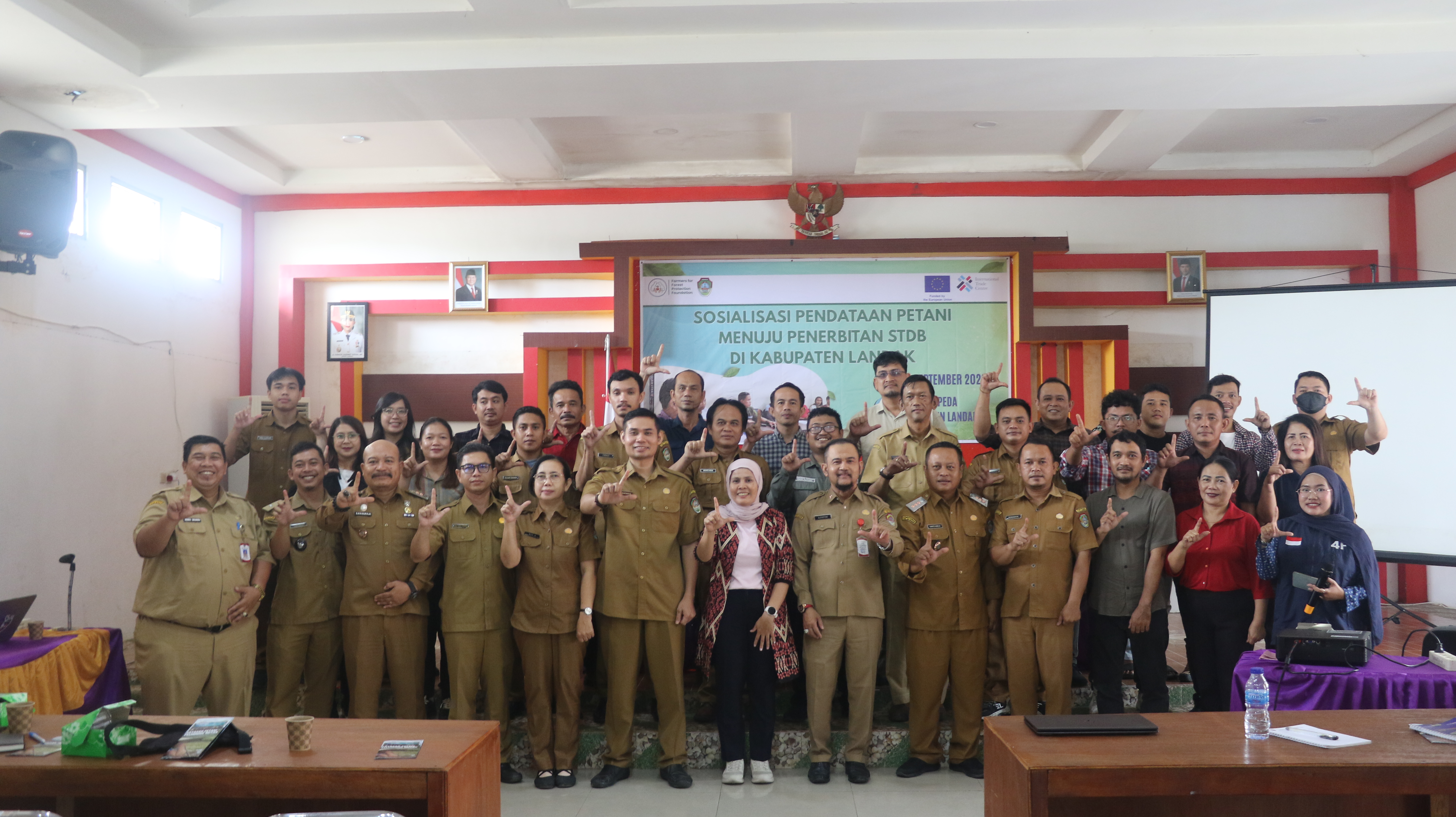 Farmer and STDB Registration: A First Step Toward More Integrated Landscape Management in Landak